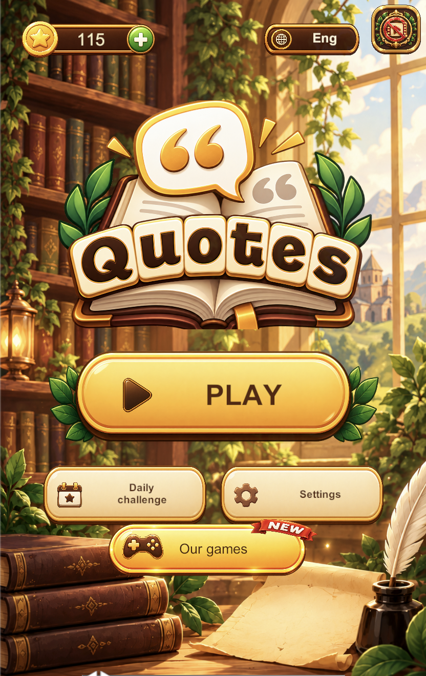 Citatner main menu