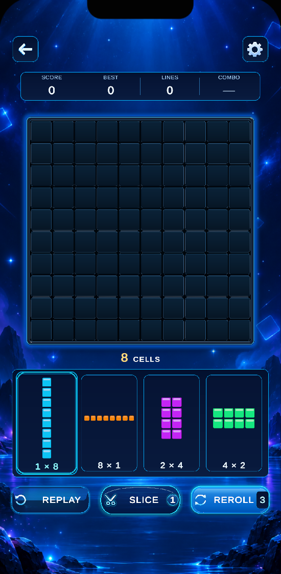 Choose a block shape