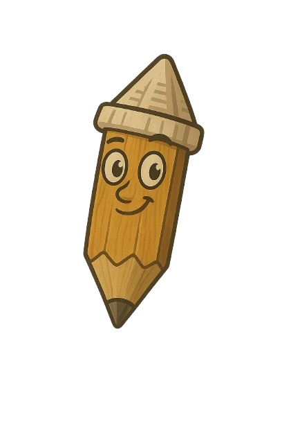 Xachbar pencil character